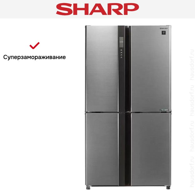 Холодильник Side by Side Sharp SJEX93PSL (preview 8)