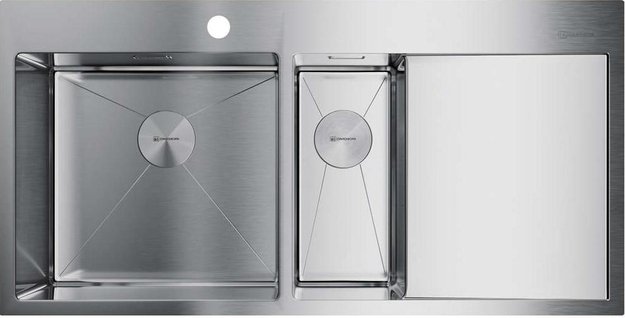 Мойка Omoikiri AKISAME 100-2-IN-L крыло справа (preview 1)