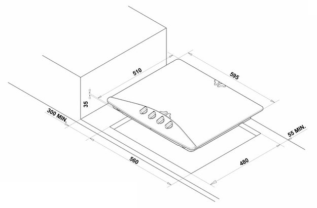 Варочная панель Zigmund Shtain GN 07.61 D (preview 4)