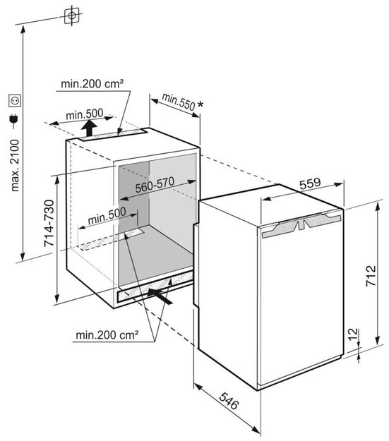 Встраиваемая морозильная камера Liebherr IFNe 3553 Prime (preview 5)
