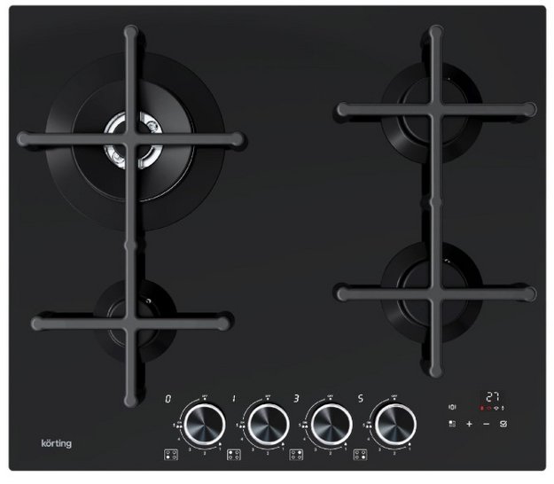 Газовая варочная панель Korting HGG 6766 ICPTN (preview 1)
