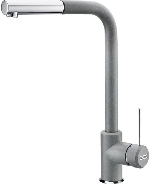 Смеситель Franke Sirius c выдвижном носиком Хром/Серый (preview 1)