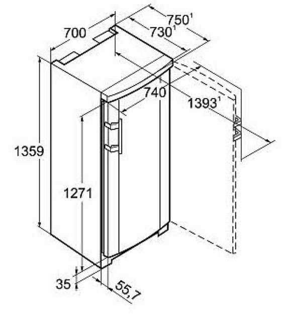 Морозильник Liebherr GN 2613 Comfort NoFrost (preview 3)