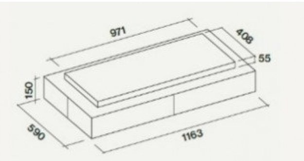 Встраиваемая вытяжка Falmec CIRCLE.TECH Vega 115 Isola Black (600) (preview 3)