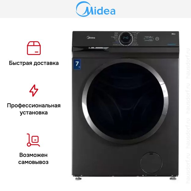 Стиральная машина Midea MF100W70/S-RU (preview 6)