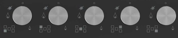 Газовая стеклянная варочная панель Korting HGG 9835 CTN (preview 3)