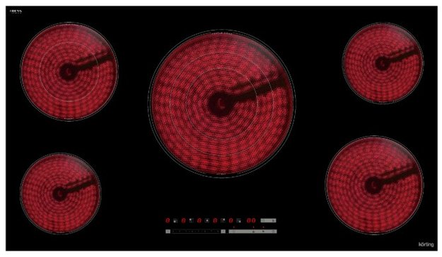 Электрическая варочная панель Korting HK 95309 B (preview 1)
