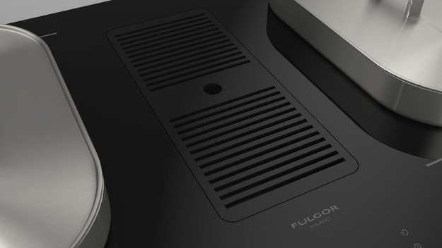 Варочная панель с встроенной вытяжкой Fulgor Milano FCLHD 8041 HID TS BK2 (preview 5)