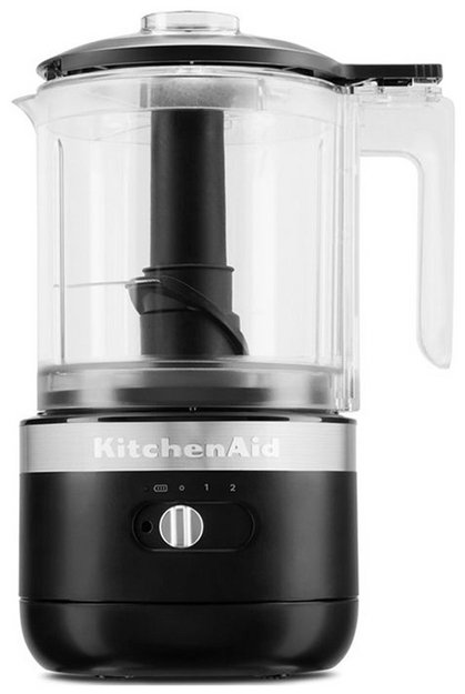 Кухонный мини-комбайн KitchenAid 5KFCB519EBM матовый черный (preview 1)