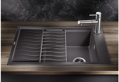 Мойка Blanco Elon XL 6S антрацит клапан-автомат InFino 524834 (preview 6)