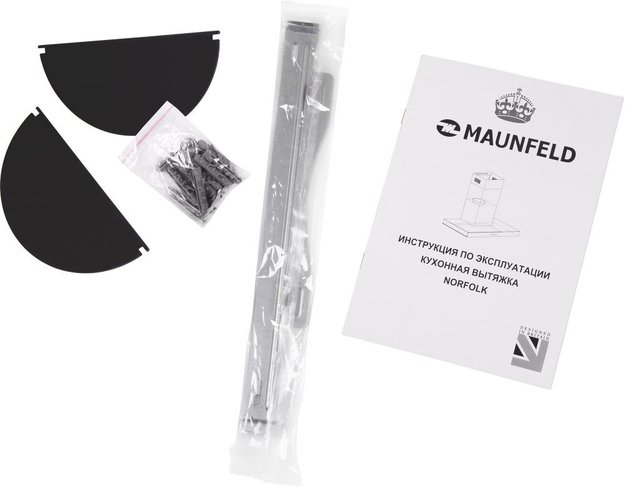 Встраиваемая кухонная вытяжка MAUNFELD Norfolk 60 нержавеющая сталь\черное стекло (preview 19)