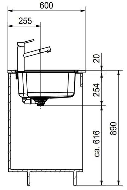 Мойка Franke BCX 610-81 TL сталь (preview 5)
