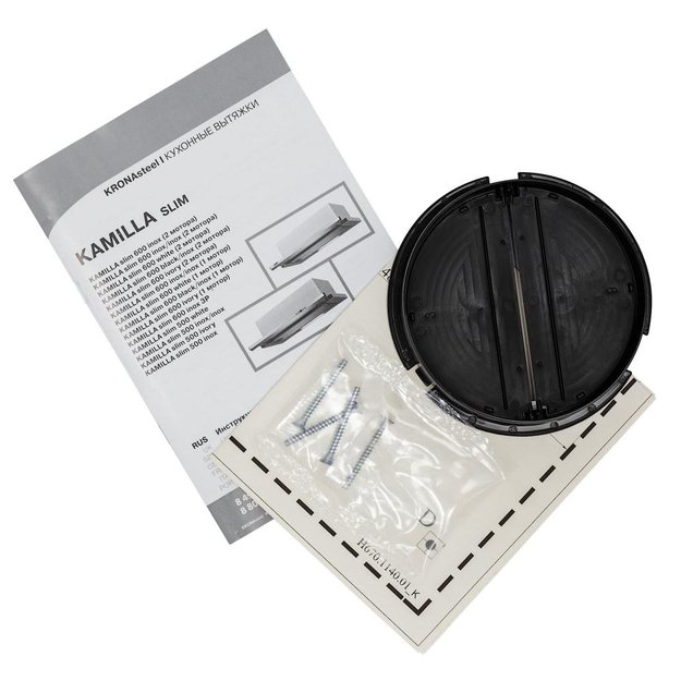 Встраиваемая вытяжка KRONA Kamilla slim 600 inox/inox (1 мотор) (preview 5)