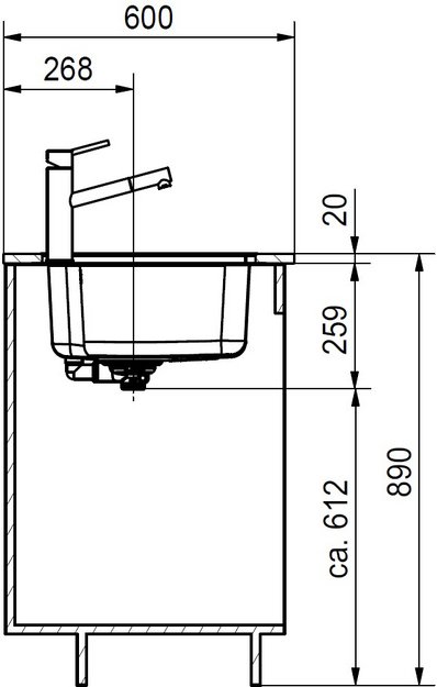 Мойка Franke BCX 110-55 TL сталь (фото 3) Мойка Franke BCX 110-55 TL сталь (preview 3)