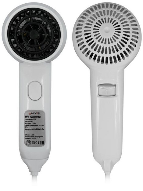 Настенный фен Meyvel MF1-1300 (Белый) (preview 1)