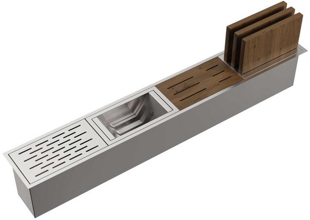 Встраиваемая сушка для посуды с вставками Omoikiri DRY-01 IN (preview 1)