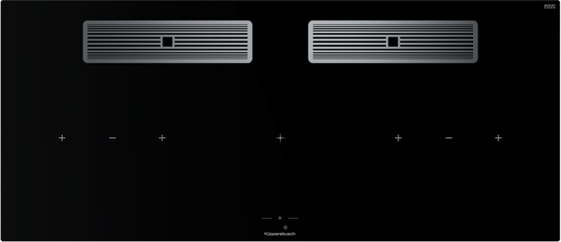 Индукционная варочная поверхность с вытяжкой Kuppersbusch KMI 12850.0 SR-E Silver Chrome (preview 1)