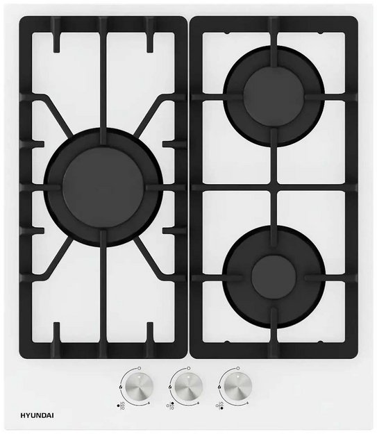 Газовая варочная панель Hyundai HHG 4333 WG (preview 1)