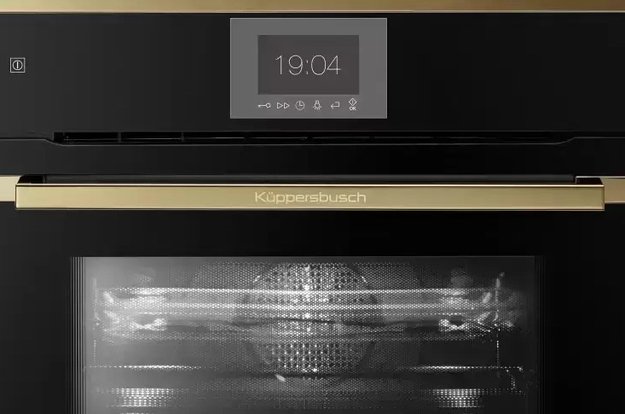 Компактный духовой шкаф с микроволнами Kuppersbusch CBM 6550.0 S4 Gold (preview 2)