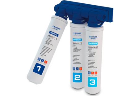 Смеситель Blanco FONTAS II SILGRANIT + фильтр для воды BWT-БАРЬЕР EXPERT STANDARD жемчужный (preview 3)