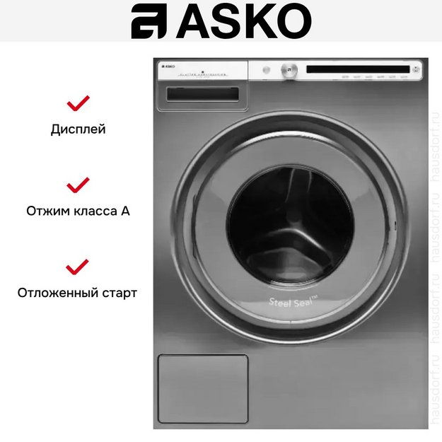 Стиральная машина Asko W4086C.T/2 новая с витрины (preview 7)