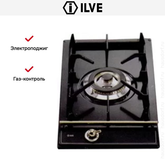 Газовая варочная панель-домино Ilve H30DNV/M (preview 2)