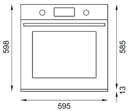 Духовой шкаф с паром Bertazzoni FMOD6117VTB1 (preview 6)