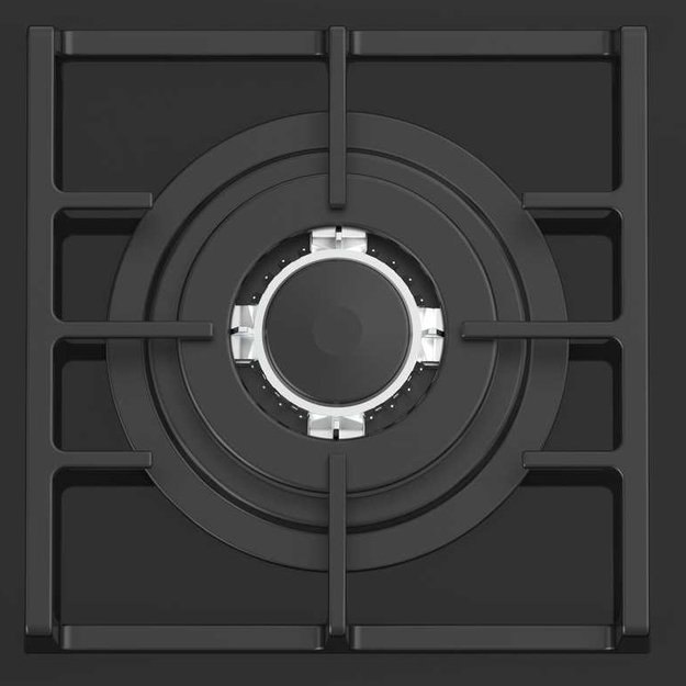 Газовая стеклянная варочная панель Korting HGG 9835 CTN (preview 2)