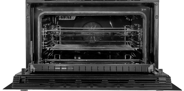 Компактный духовой шкаф с микроволнами Kuppersbusch CBM 6350.0 GPH 2 Black Chrome (preview 4)