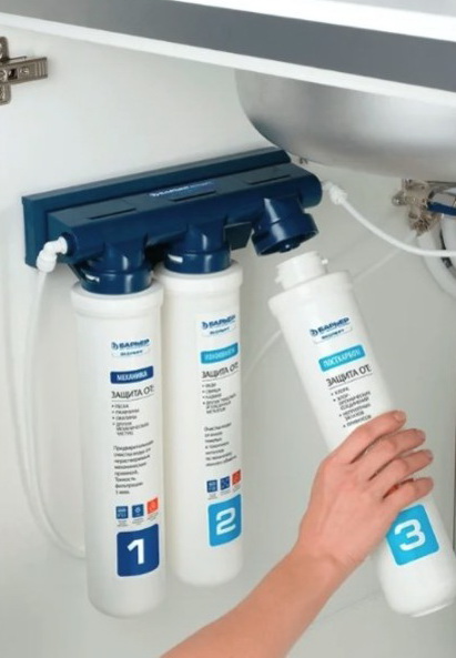 Смеситель Blanco TRIMA нержавеющая сталь UltraResist + фильтр для воды BWT-БАРЬЕР EXPERT STANDARD нержавеющая сталь (preview 5)