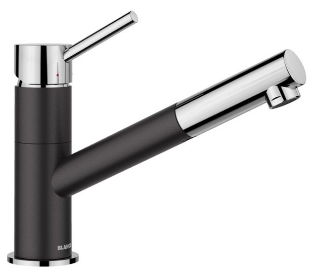 Смеситель Blanco Kano-S 526174 Silgranit черный (preview 1)