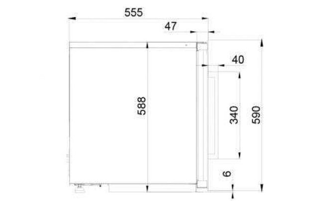 Встраиваемый винный шкаф Pando PVMAVP 60-25XR (preview 4)