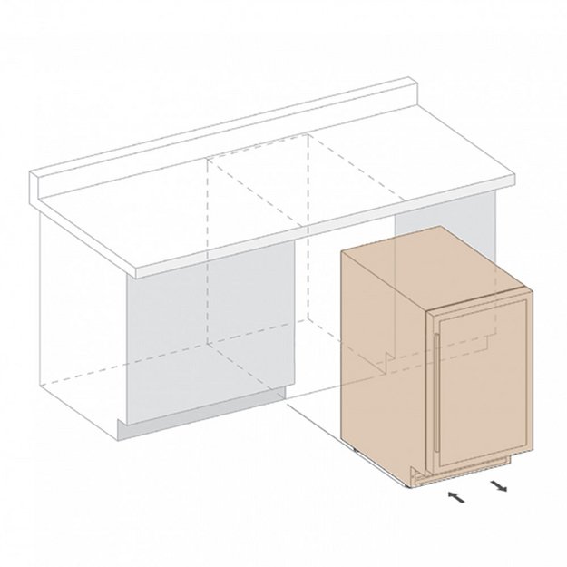 Встраиваемый винный шкаф Dunavox DAUF-39.121DC (preview 2)