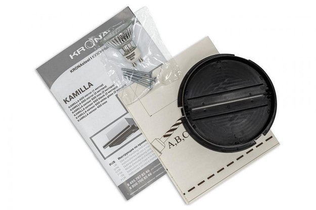 Встраиваемая вытяжка KRONA KAMILLA sensor 600 black (2 мотора) (preview 12)