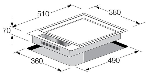 Теппан-яки Fulgor Milano CPH 402 ID TY TC X/2 (фото 4) Теппан-яки Fulgor Milano CPH 402 ID TY TC X/2 (preview 4)