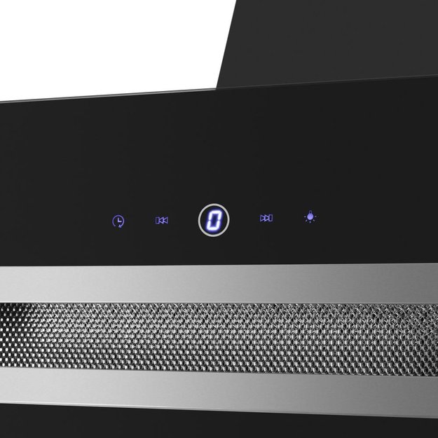 Кухонная вытяжка MAUNFELD Moon 60 черный\вставка сатин (preview 8)