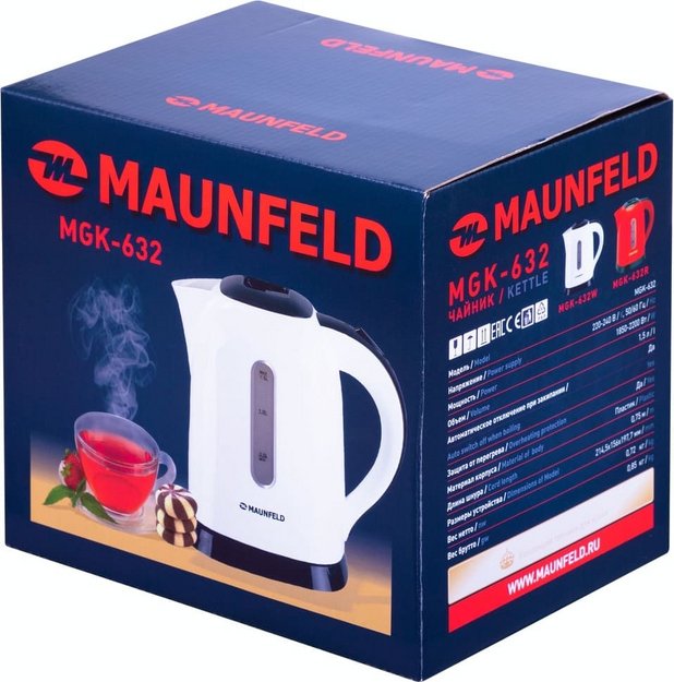 Чайник Maunfeld MGK-632W (preview 13)