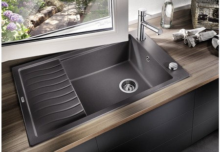 Мойка Blanco Elon XL 6S антрацит клапан-автомат InFino 524834 (preview 9)