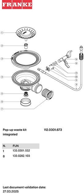 Клапан автоматический Franke Prem Inox 112.0301.673 (preview 6)