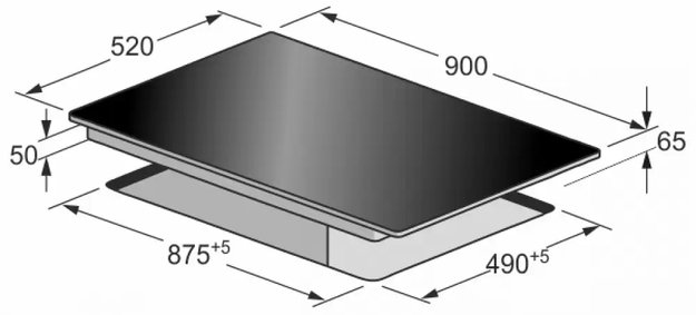 Индукционная варочная поверхность Kaiser KCT 97 FI La Perle (preview 5)