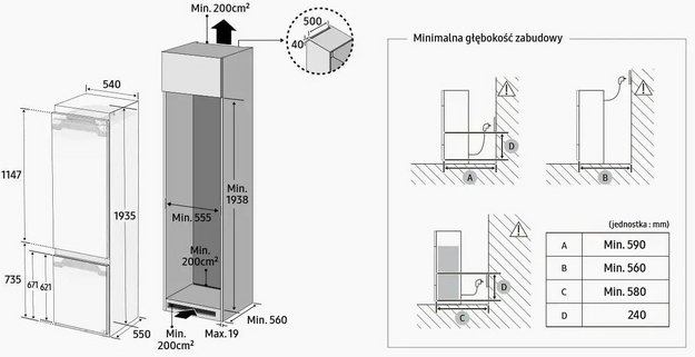Встраиваемый холодильник Samsung BRB30715EWW (preview 6)