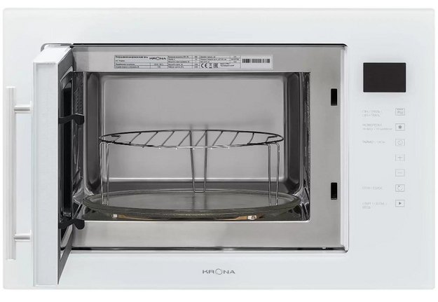 Встраиваемая микроволновая печь KRONA RIFLESSO 60 WH V2 (preview 3)