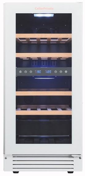 Встраиваемый под столешницу винный шкаф CellarPrivate CP027-2TWH (preview 1)