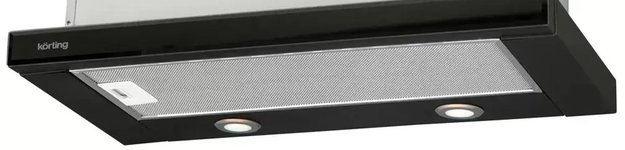 Встраиваемая вытяжка с выдвижным экраном Korting KHP 6617 GN (preview 2)