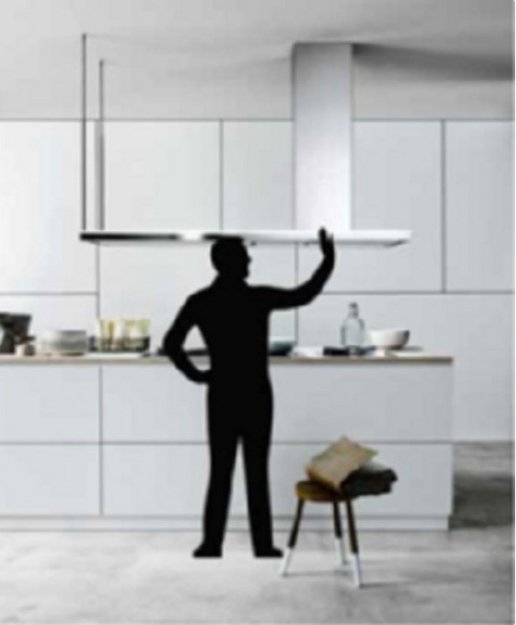 Вытяжка FALMEC DESIGN LUMEN ISOLA STEEL 175 DX (preview 3)