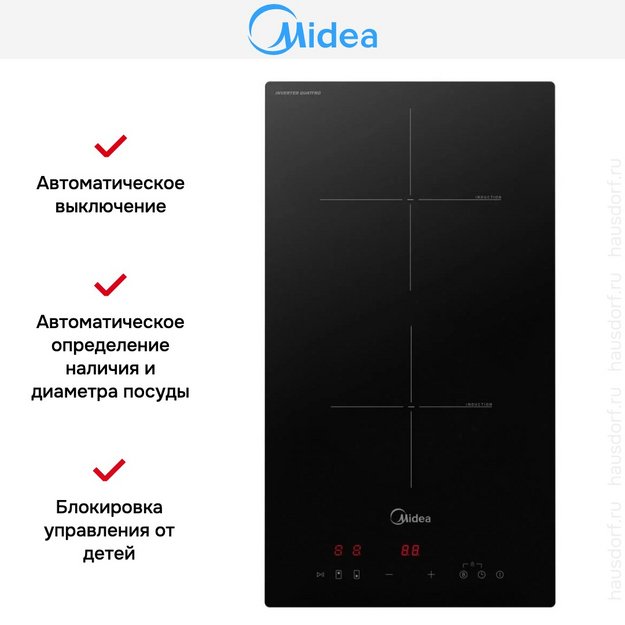 Варочная панель индукционная Midea MIH32103 (preview 8)