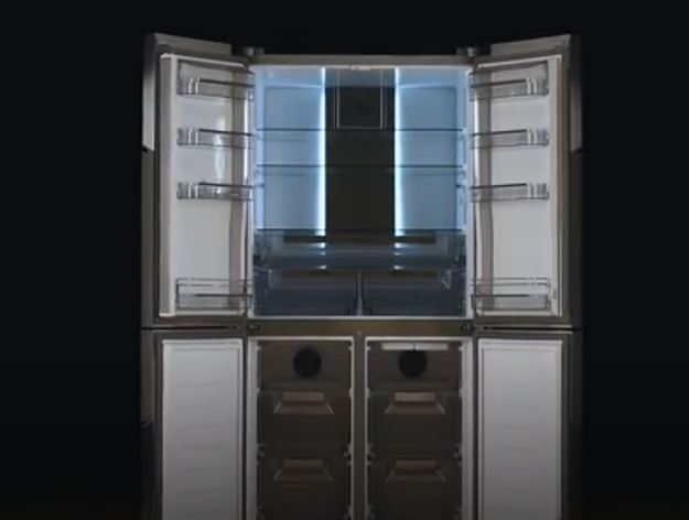 Холодильник Vestfrost VF395-1F SB (VF395SB + VF391SB) (video 2)