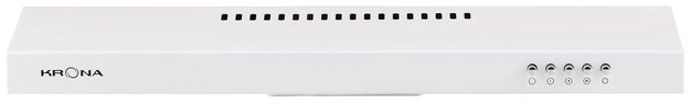 Вытяжка Krona JESSICA slim 600 white push button (preview 2)
