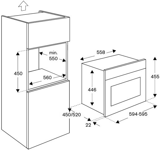 Духовой шкаф с паром Bertazzoni F457HERVTAG (preview 3)