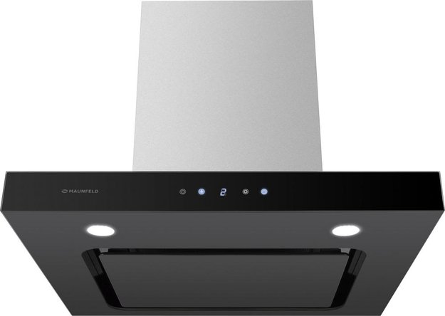 Встраиваемая кухонная вытяжка MAUNFELD Norfolk 60 нержавеющая сталь\черное стекло (preview 7)